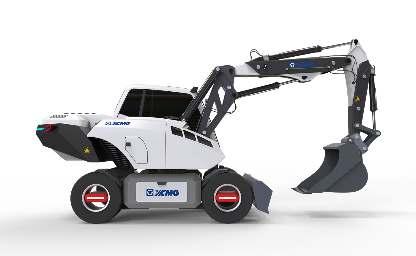 multi-function，small-scale，excavating machinery，Quick change of wheel shoes，XCMG，