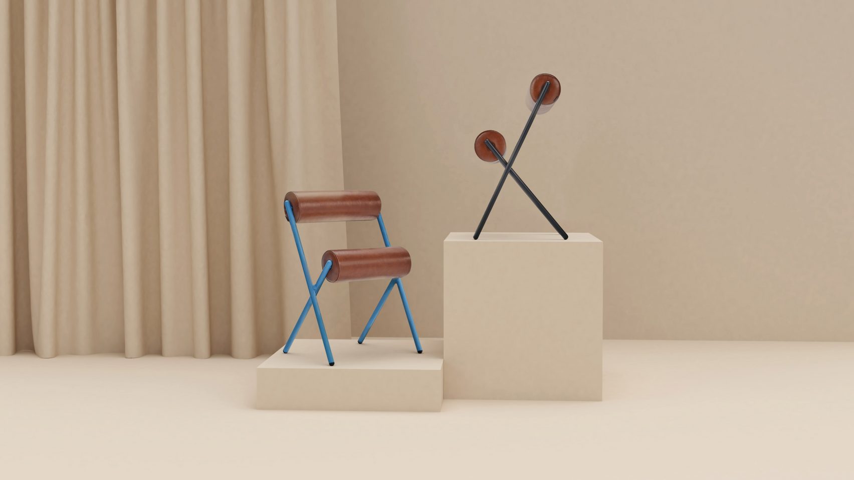 furniture，chair，Roll chair，