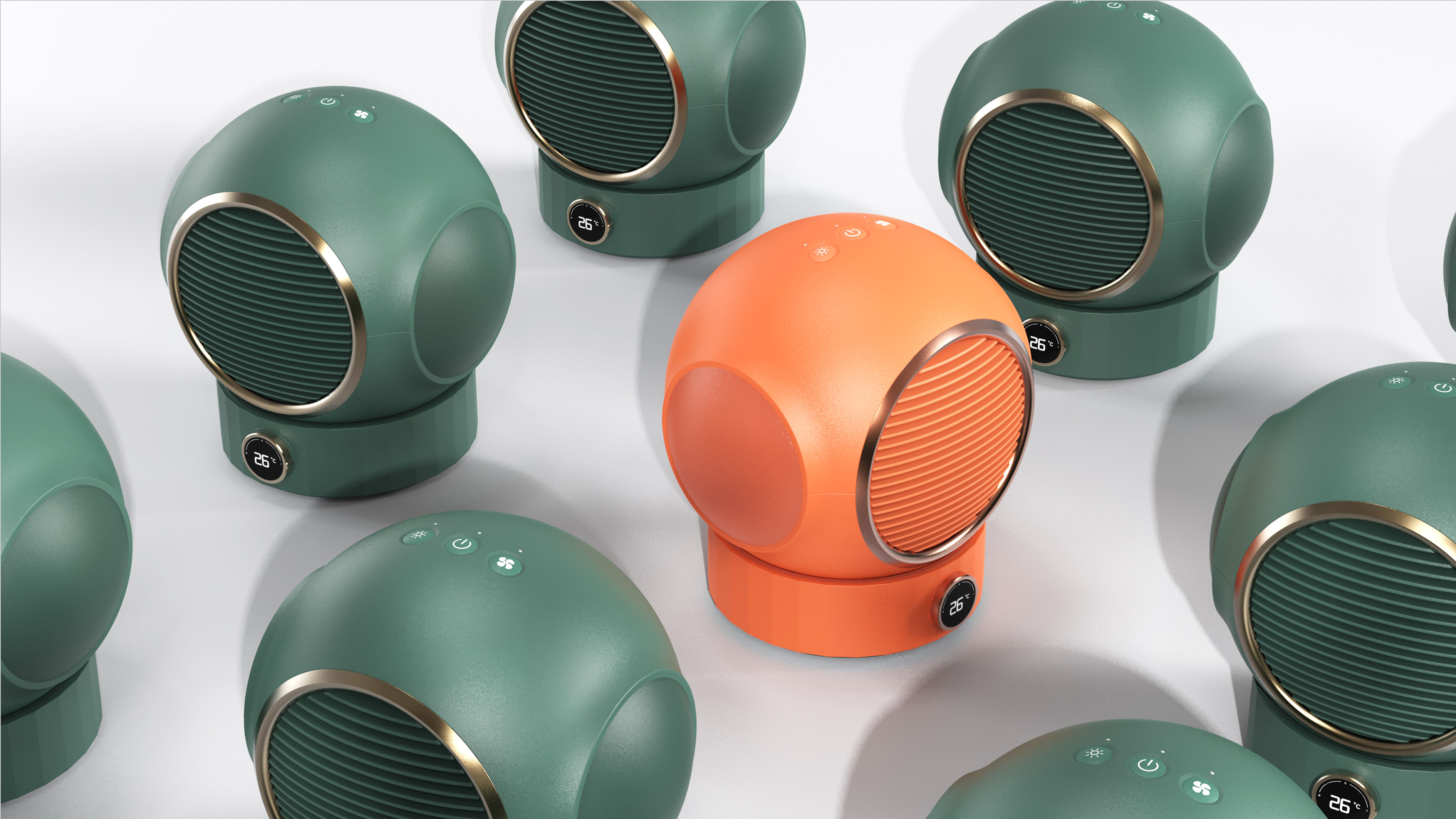 fashion，Simplicity，Home Furnishing，Fan，Air heater，