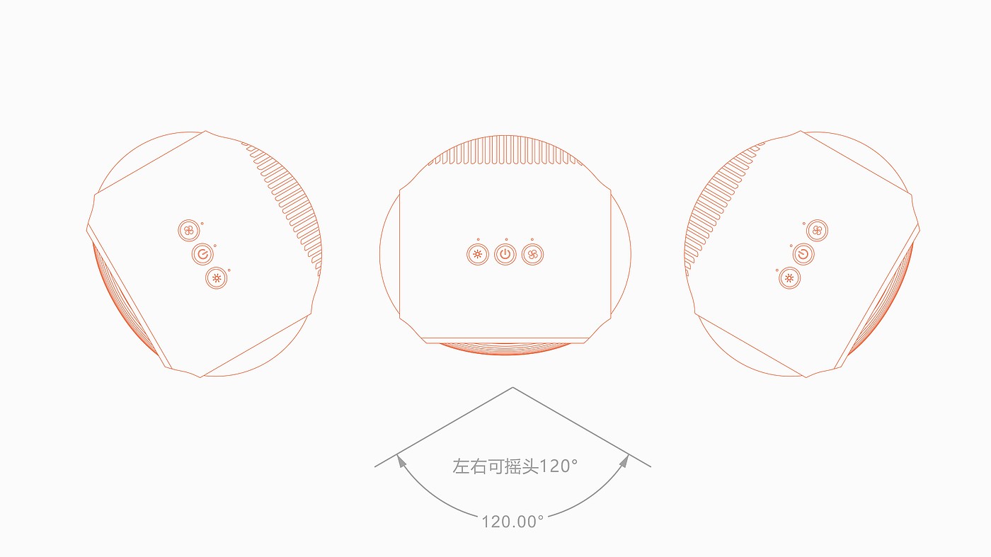 fashion，Simplicity，Home Furnishing，Fan，Air heater，