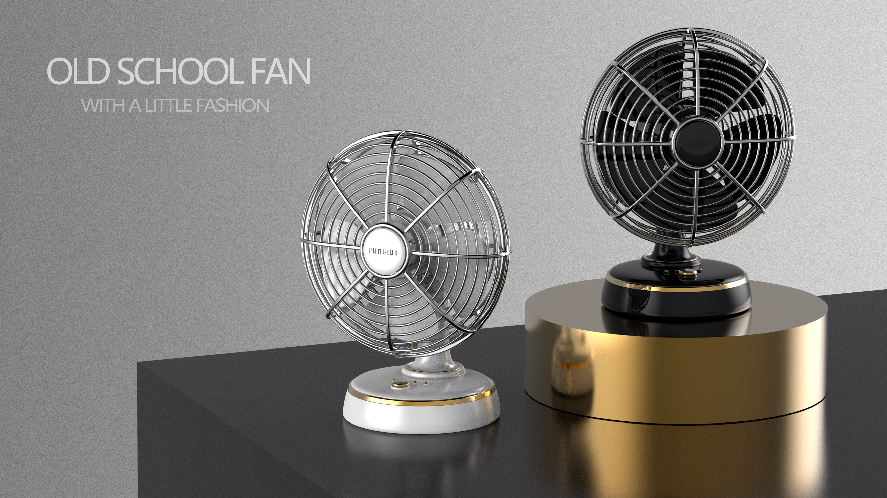 Retro，Fan，Desktop fan，