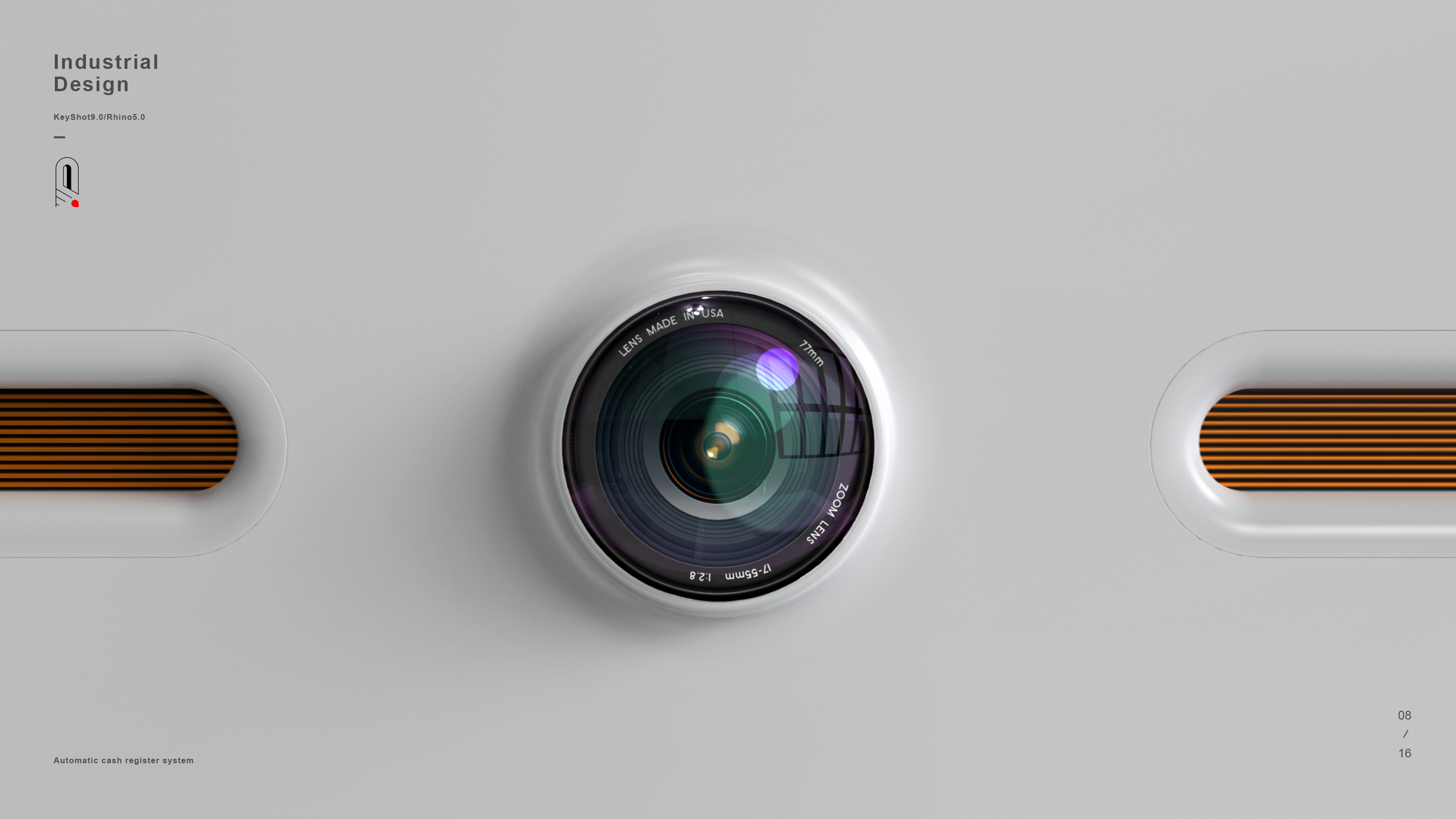 Automatic cash register，Product appearance design，industrial design，Public facilities design，Product detail design，