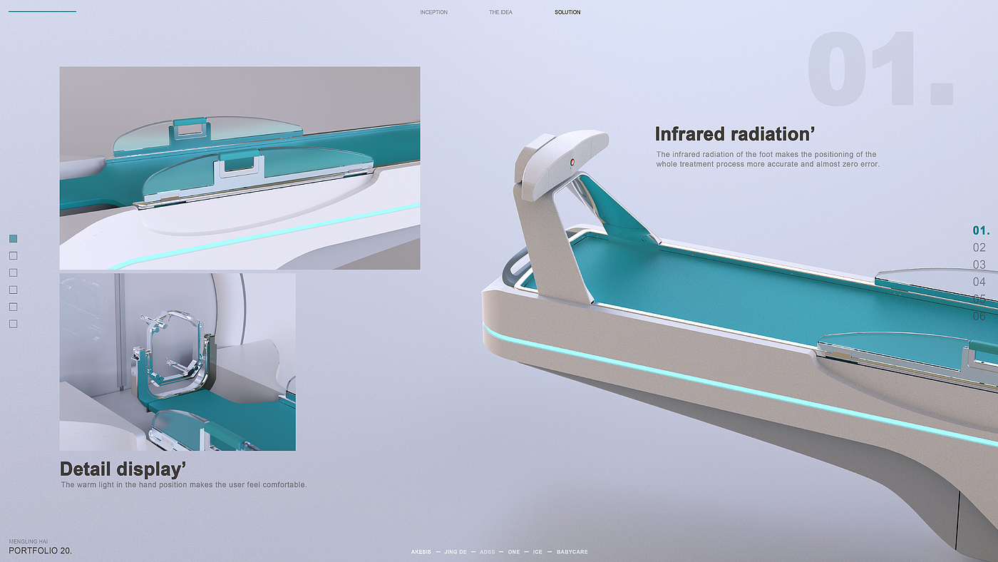 Gamma knife，Medical bed，