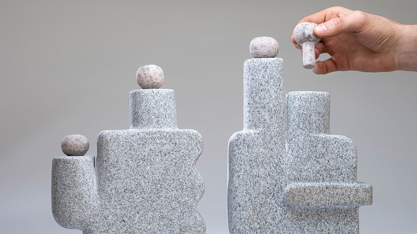 Sculpture，Artwork，Granite，abstract，