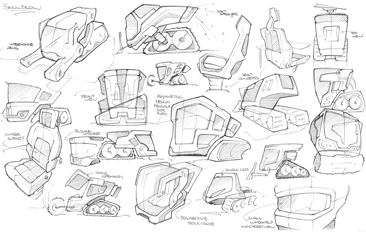 product design，industrial design，originality，convenient，Snow sweeper，