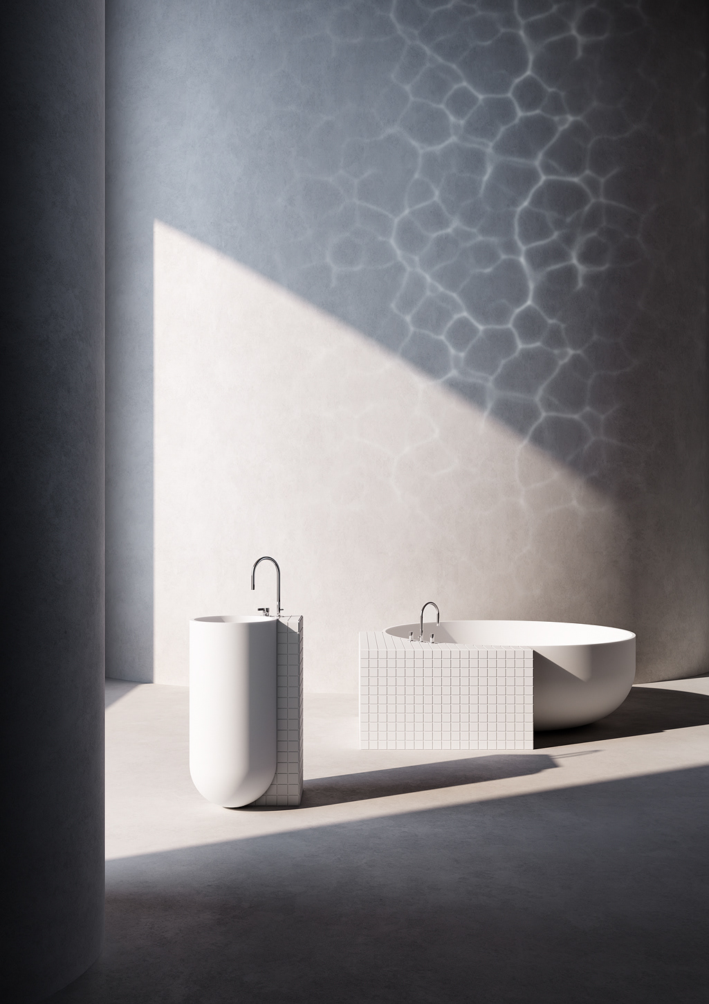 furniture，exhibition，chair，pool，vase，