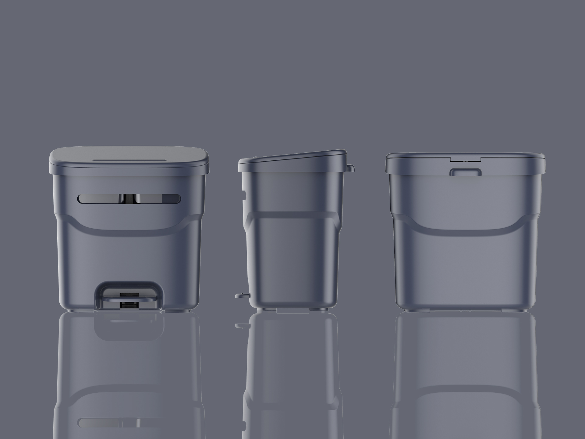 Classified trash can，