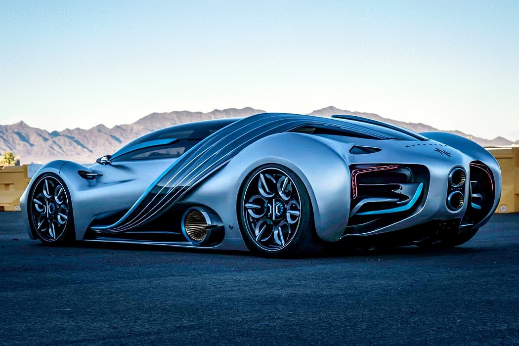 Super car，Hydrogen power，Hyperion XP-1，solar energy，