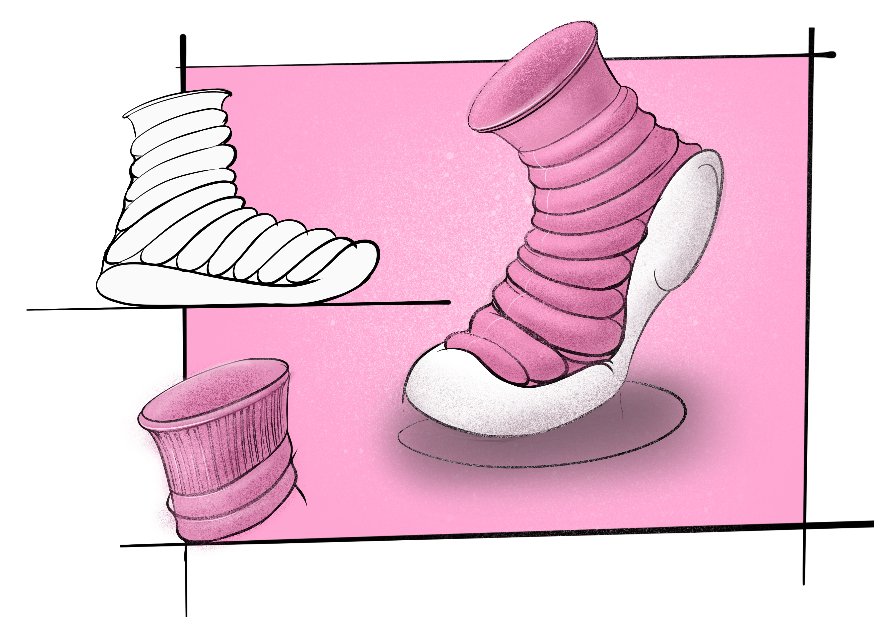 Waterproof shoe cover，product design，