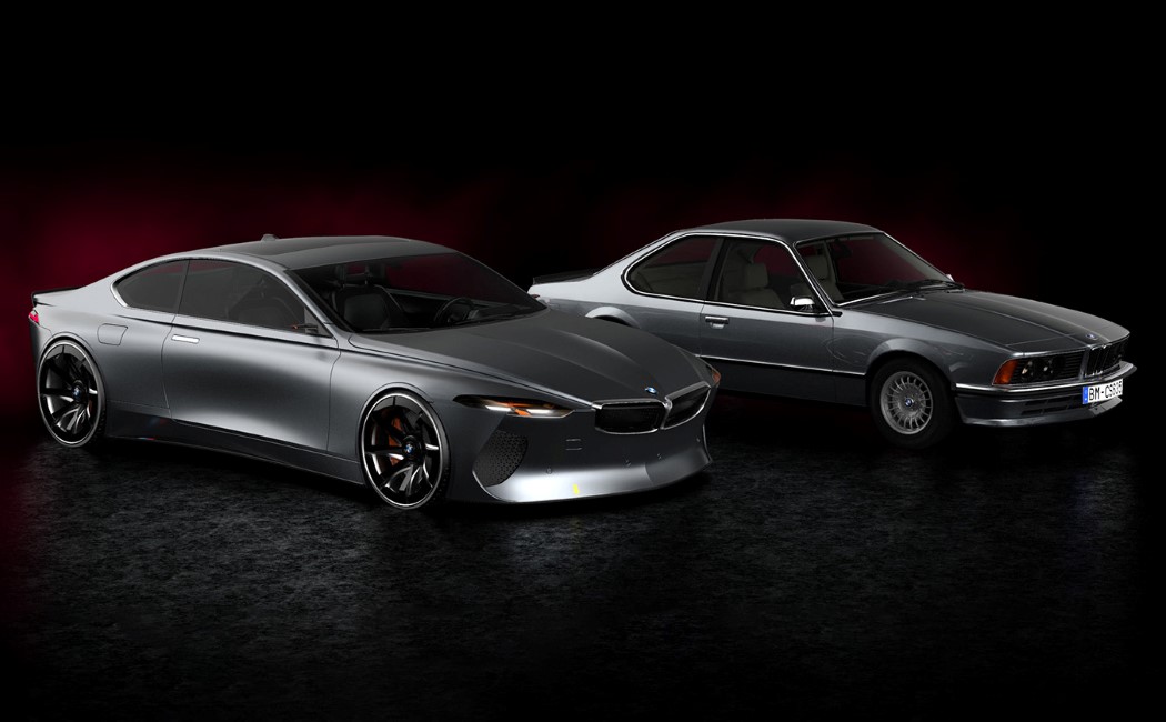 bmw，Sports car，E24，grey，