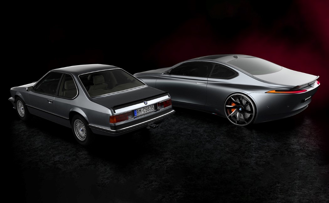 bmw，Sports car，E24，grey，