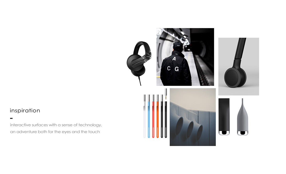 Flashlight，black，Capacitive，Simplicity，