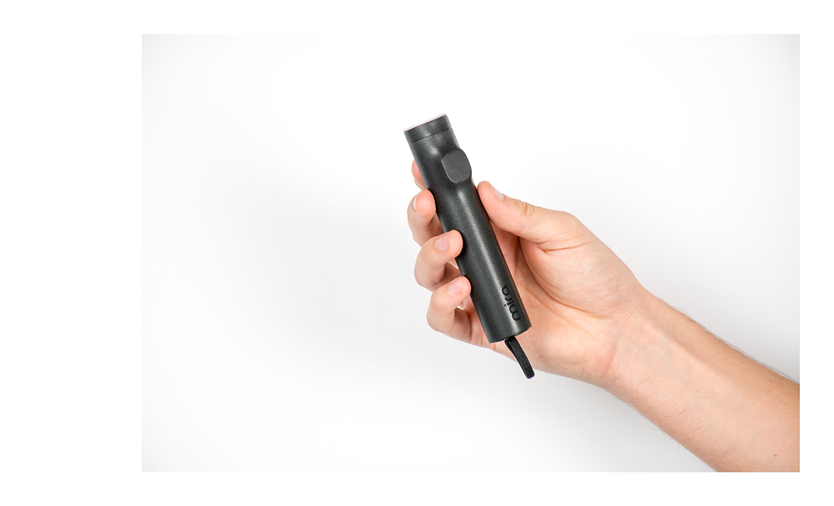 Flashlight，black，Capacitive，Simplicity，