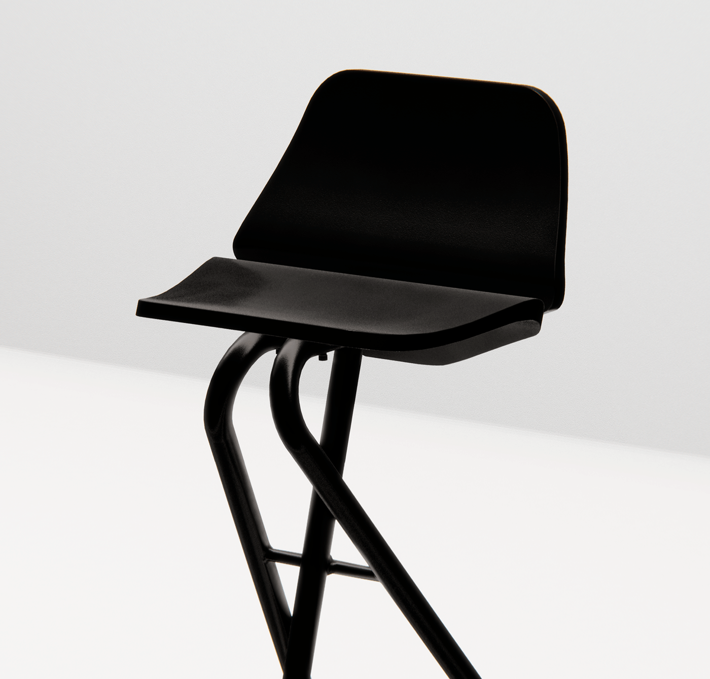 chair，Stool，steel structure，Simplicity，