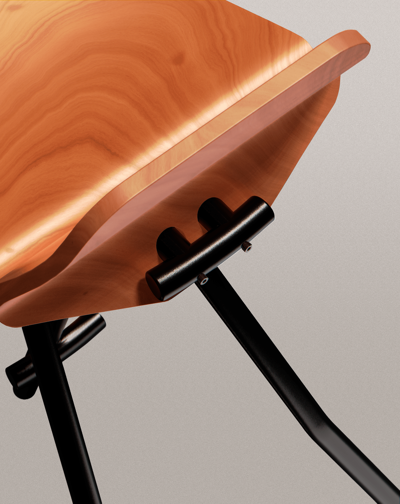 chair，Stool，steel structure，Simplicity，