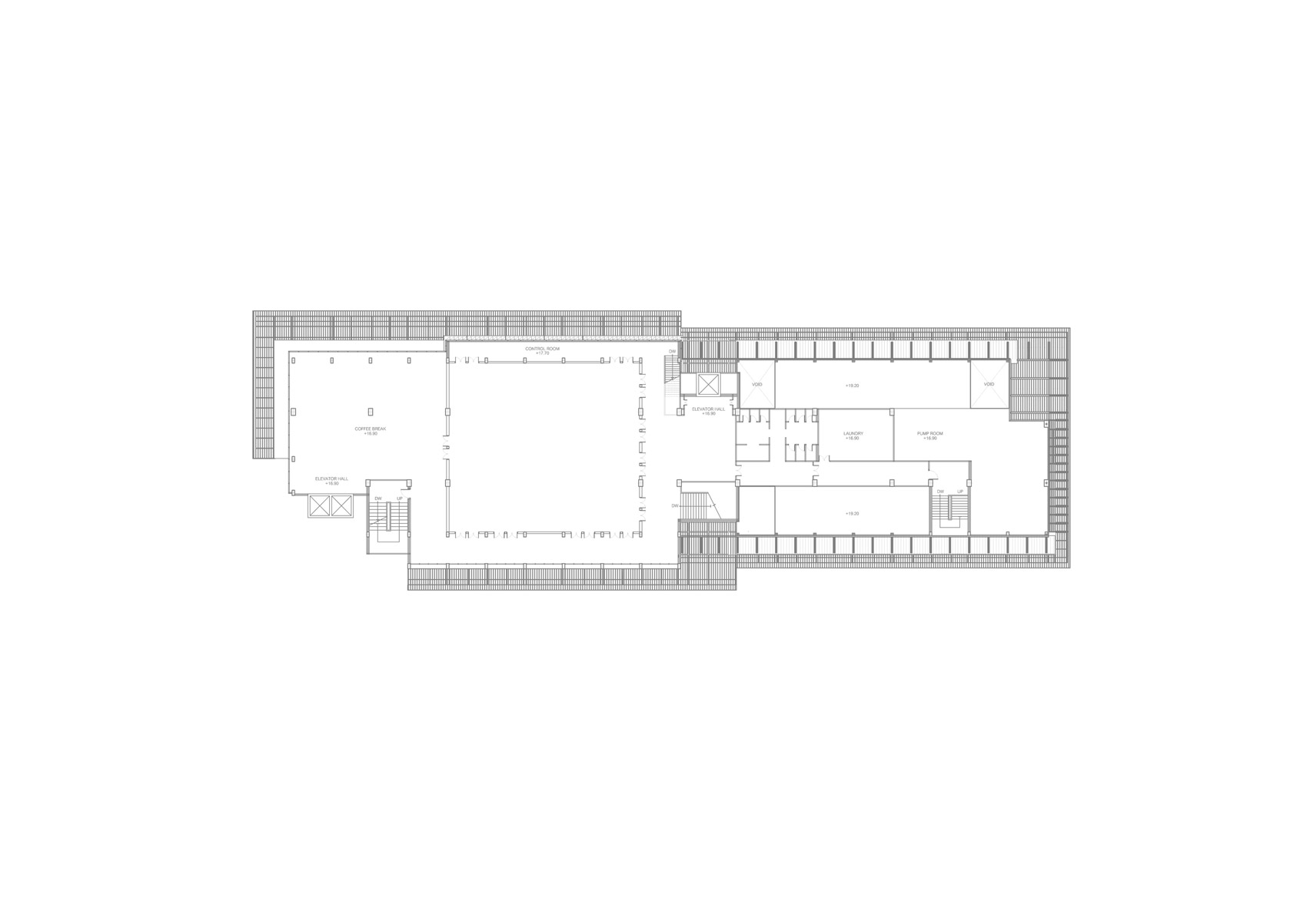 hotel，Rainproof screen，Aluminium，natural，