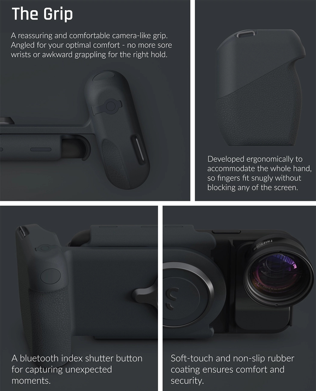 Mobile phone bracket，Photography，portable source，black，