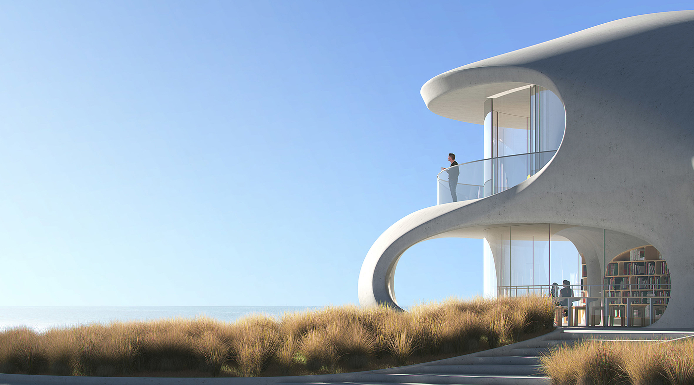 library，Special shaped building，Wormhole，Wormhole，