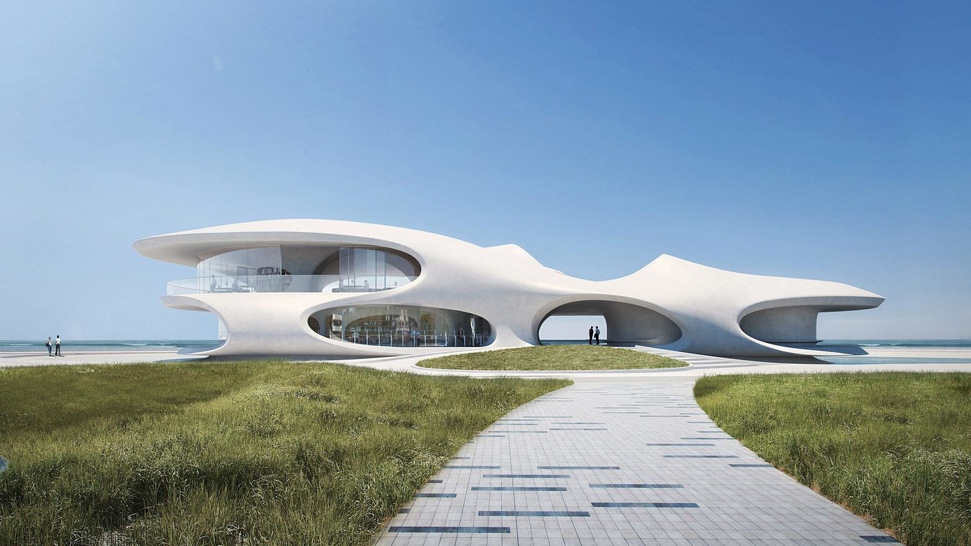 library，Special shaped building，Wormhole，Wormhole，