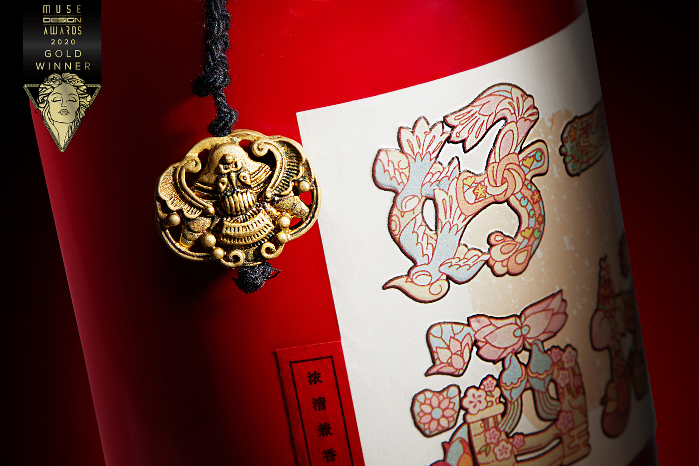 Lingyun creativity，Baijiu packaging design，Muse Design Award，product design，Brand design，Font design，Illustration，