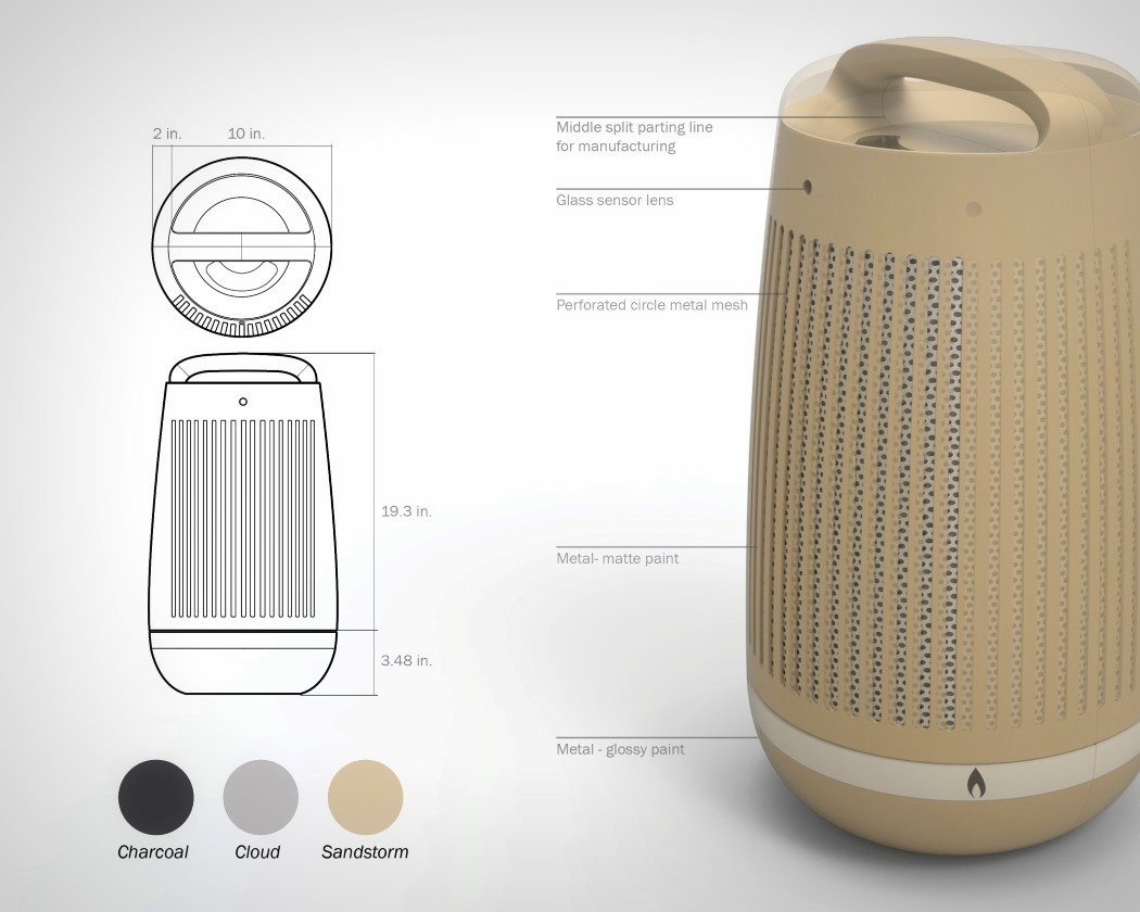 motion sensor ，security，Effective utilization，product design，industrial design，