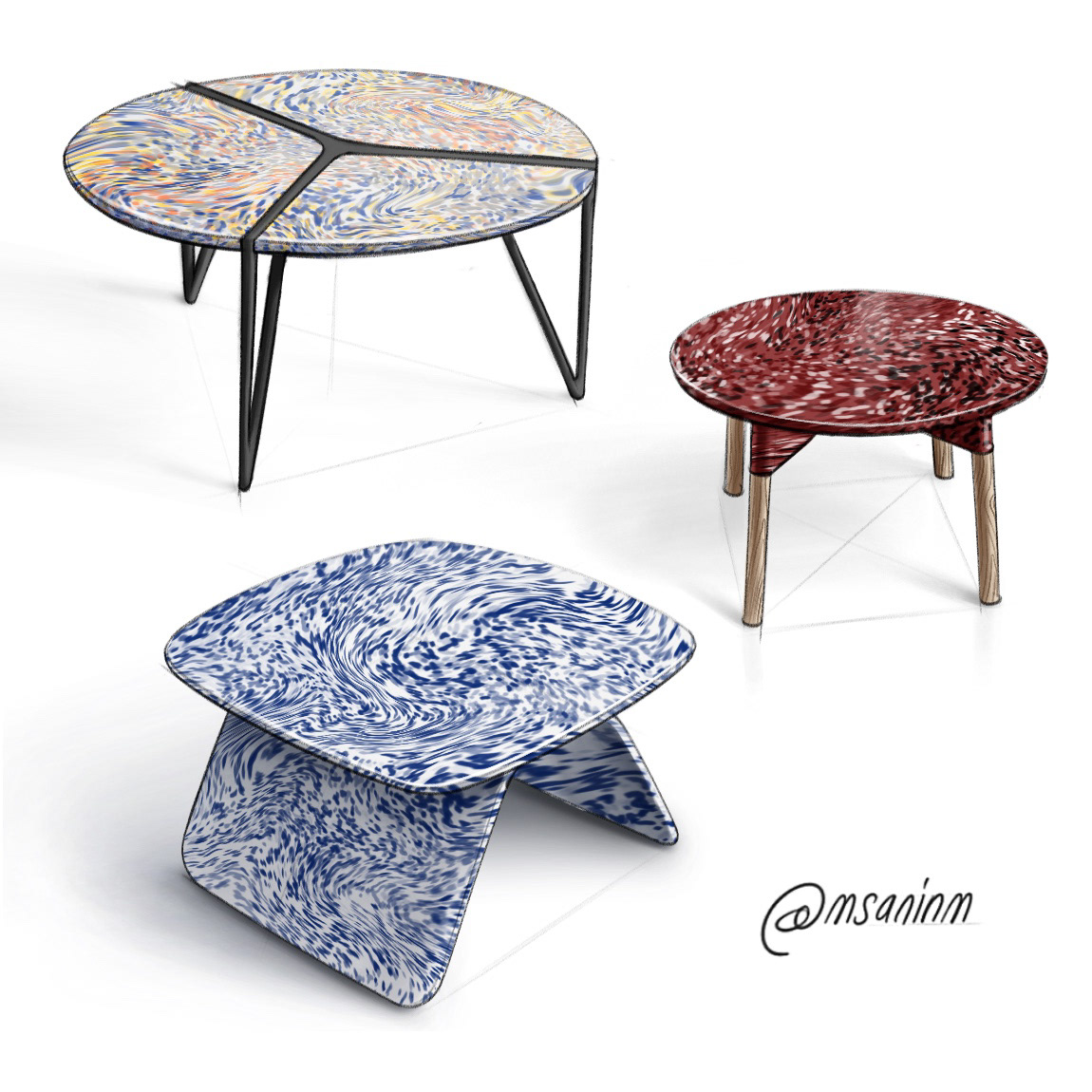 Hand drawn，Product illustration，Sketch，concept，