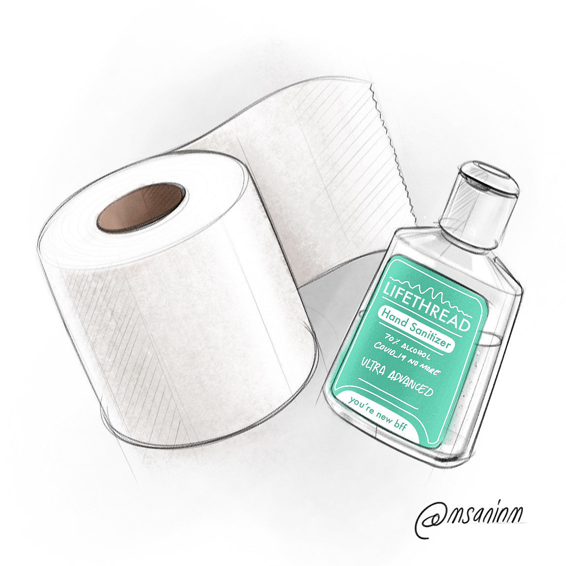 Hand drawn，Product illustration，Sketch，concept，
