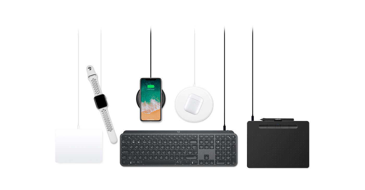 keyboard，wacom ，computer，Wrist watch，Wireless charging，