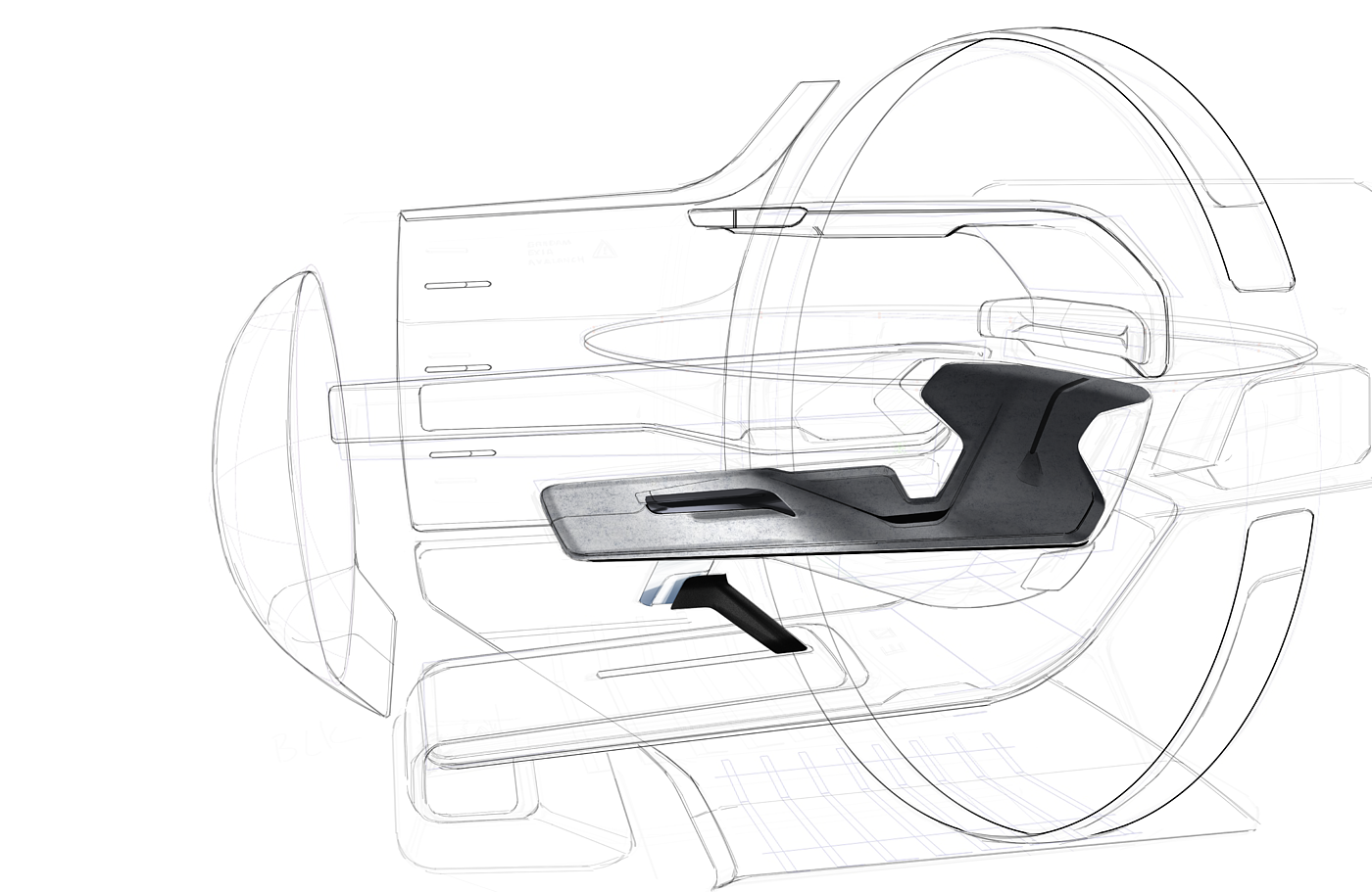 Automobile design，Interior design，the height is，