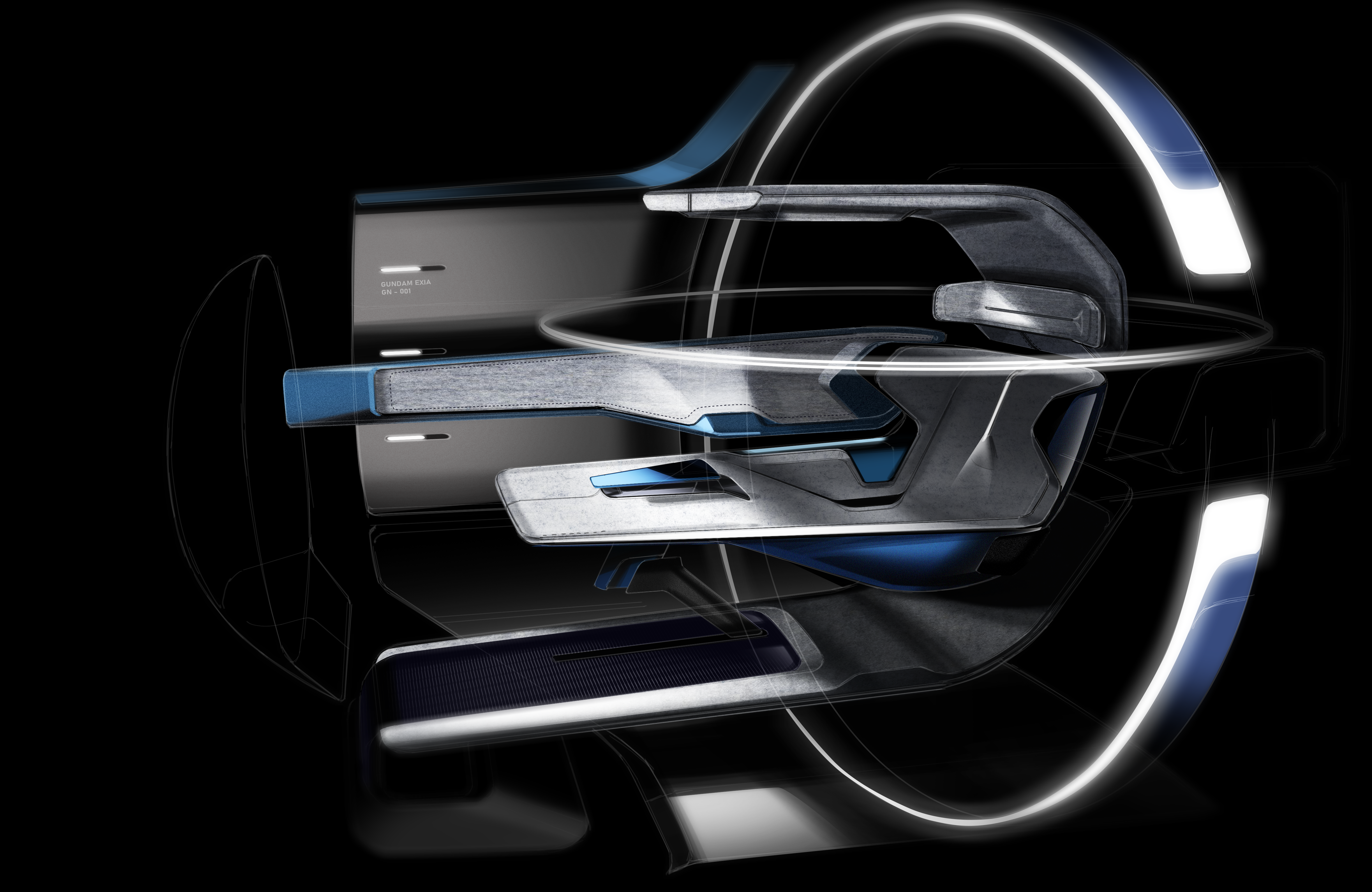 Automobile design，Interior design，the height is，