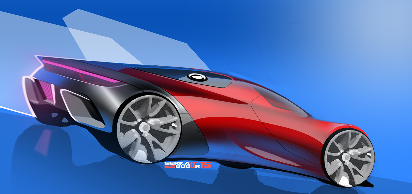 automobile，Porsche，Hand drawn，Ubee ，P O R S C H E，