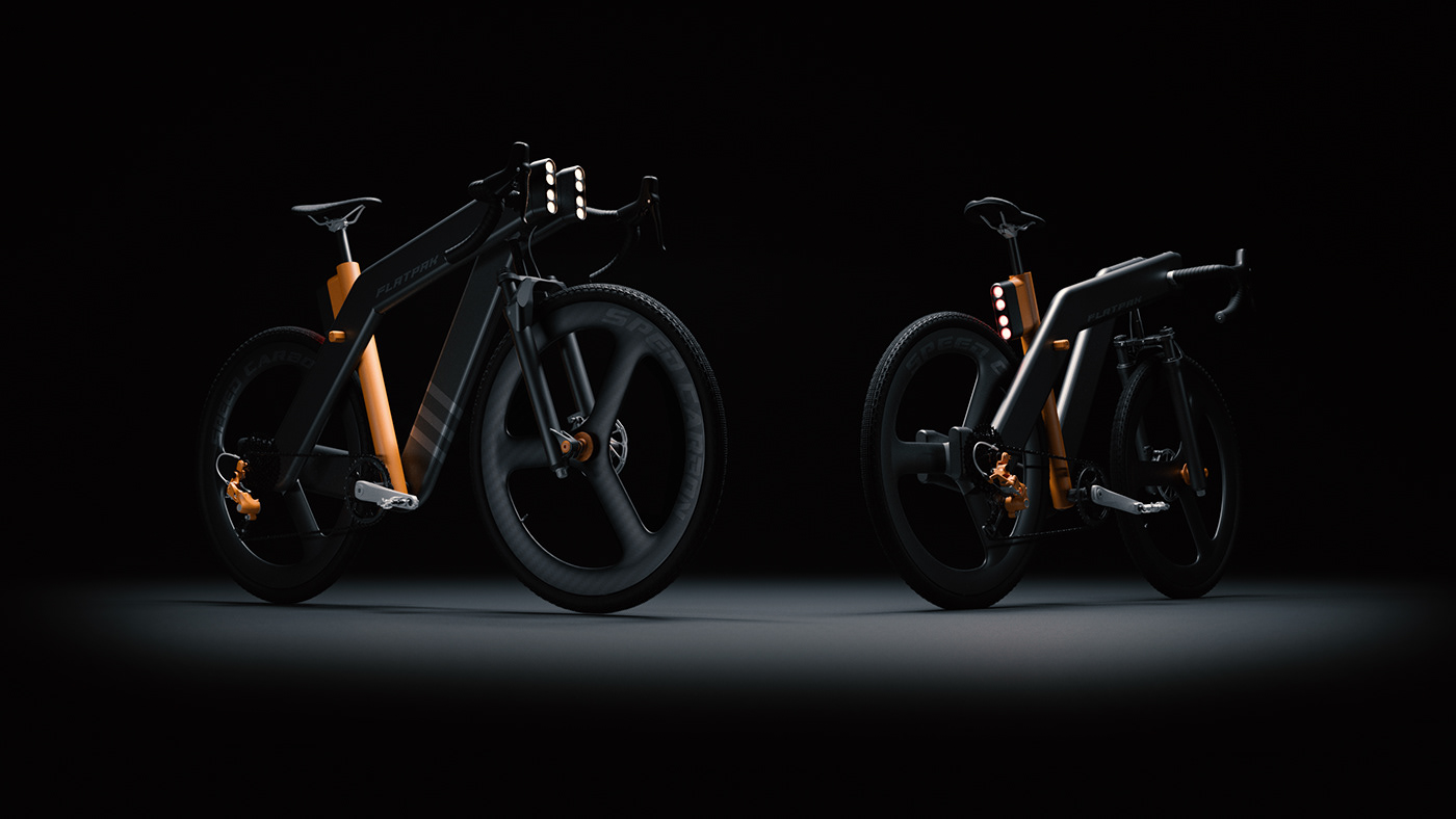 Bicycle，transport，commute，modularization，