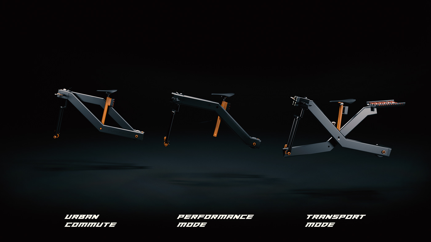 Bicycle，transport，commute，modularization，