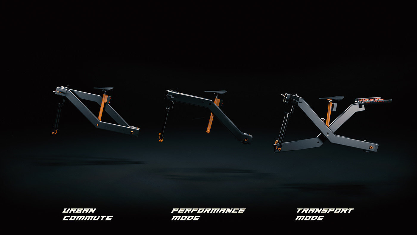 Bicycle，transport，commute，modularization，