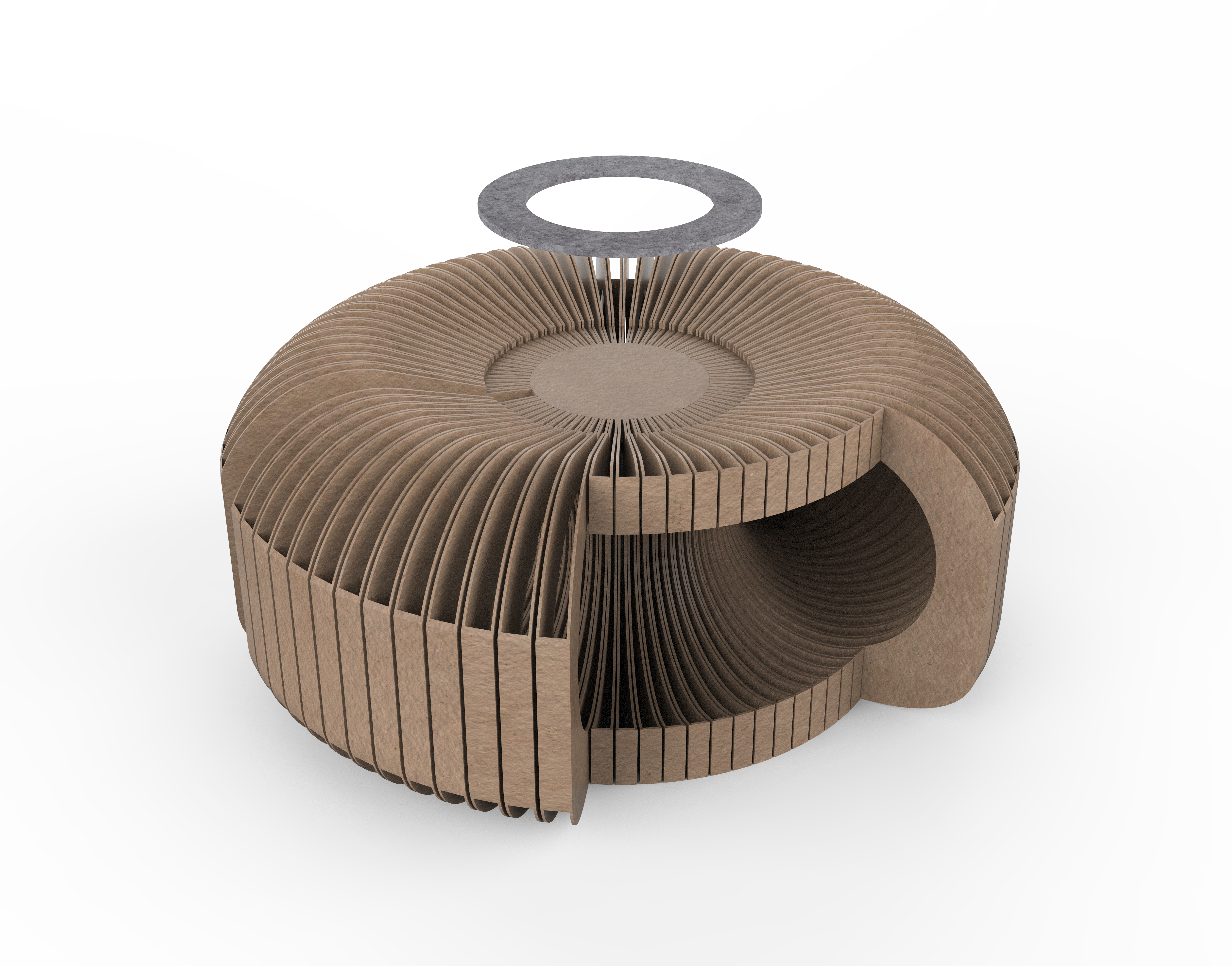 Cat scratch board cat house pet cat toys large space wear resistant，