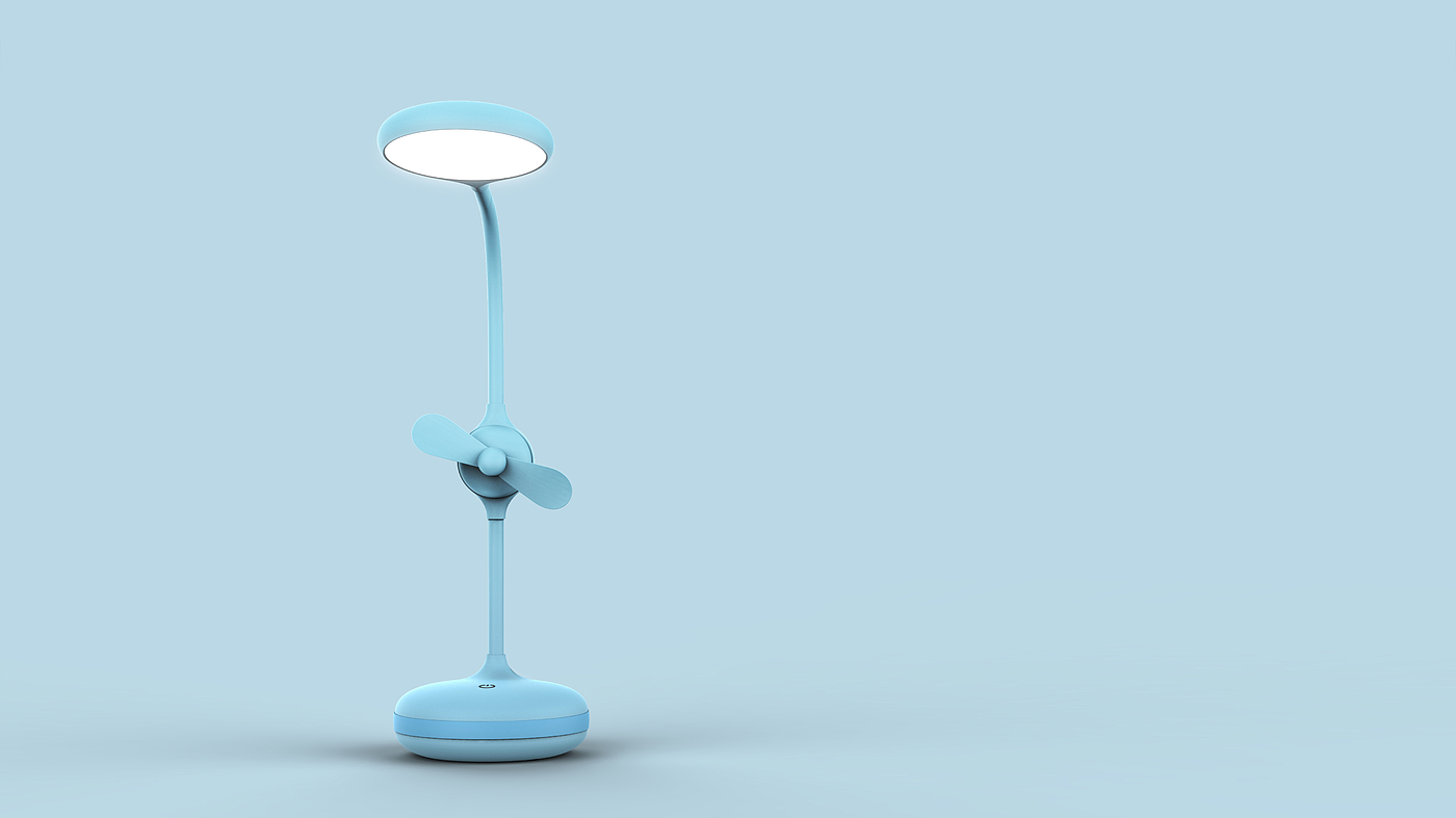 kawaii，Macaroon，Desk lamp，Fan，