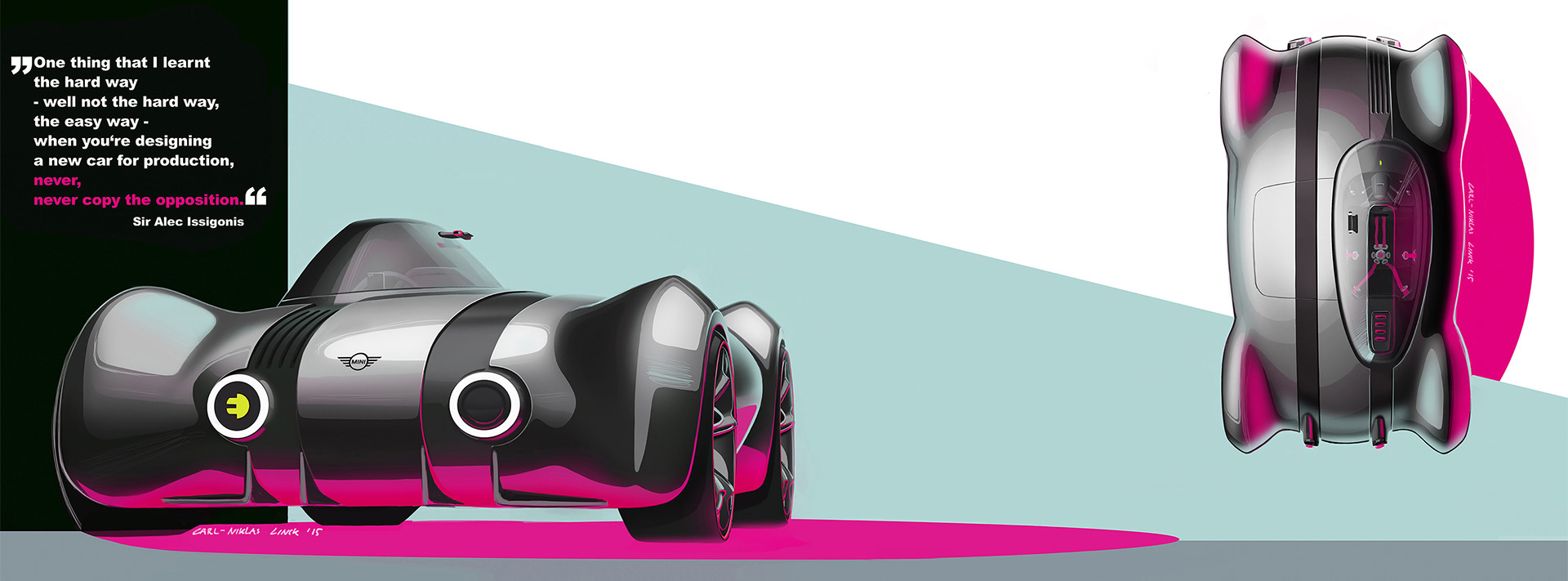 Automobile design，automotive，mini，product design，