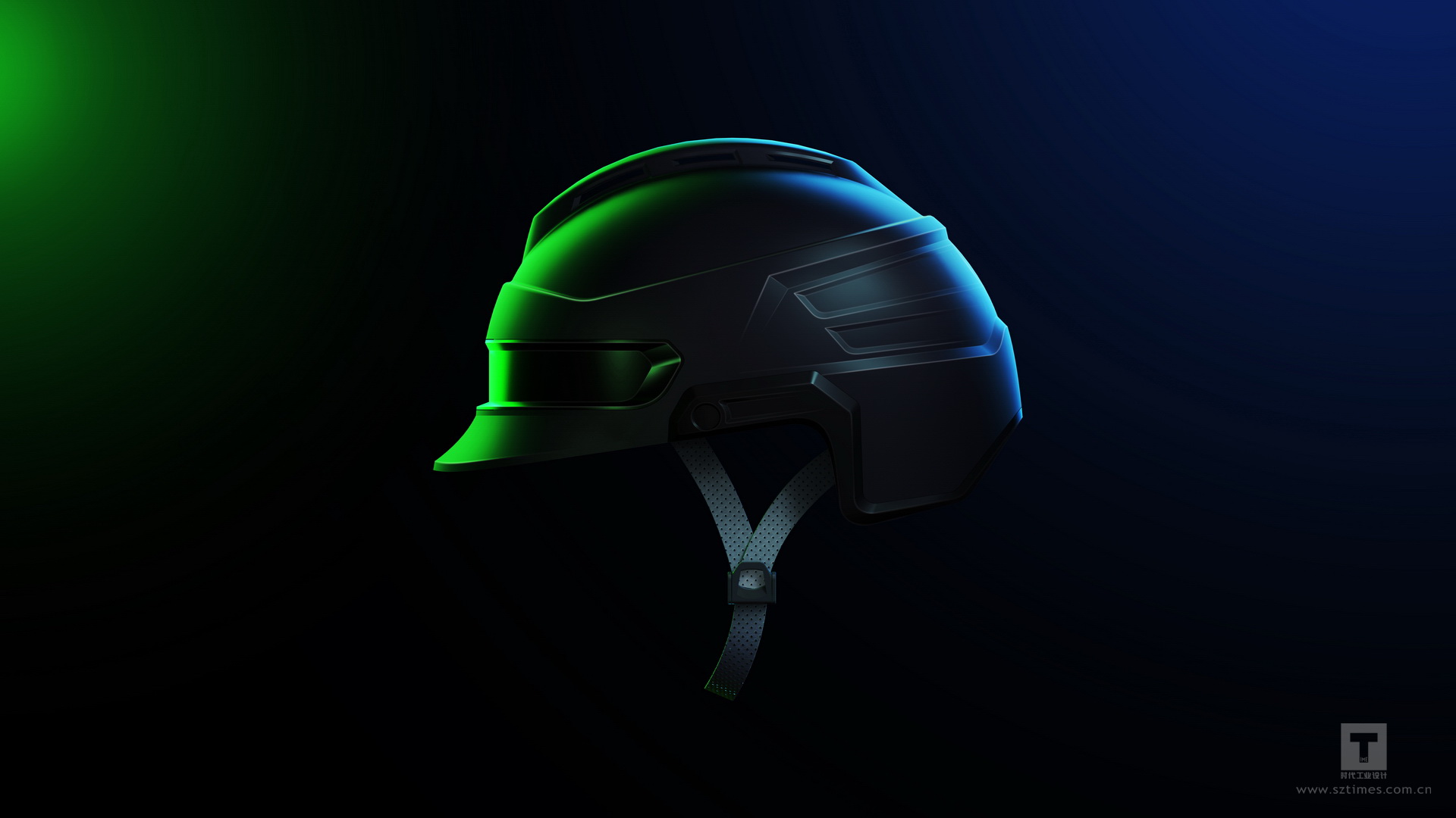 Design of starlight night vision intelligent helmet，Intelligent helmet design，Helmet design，Intelligent hardware design，
