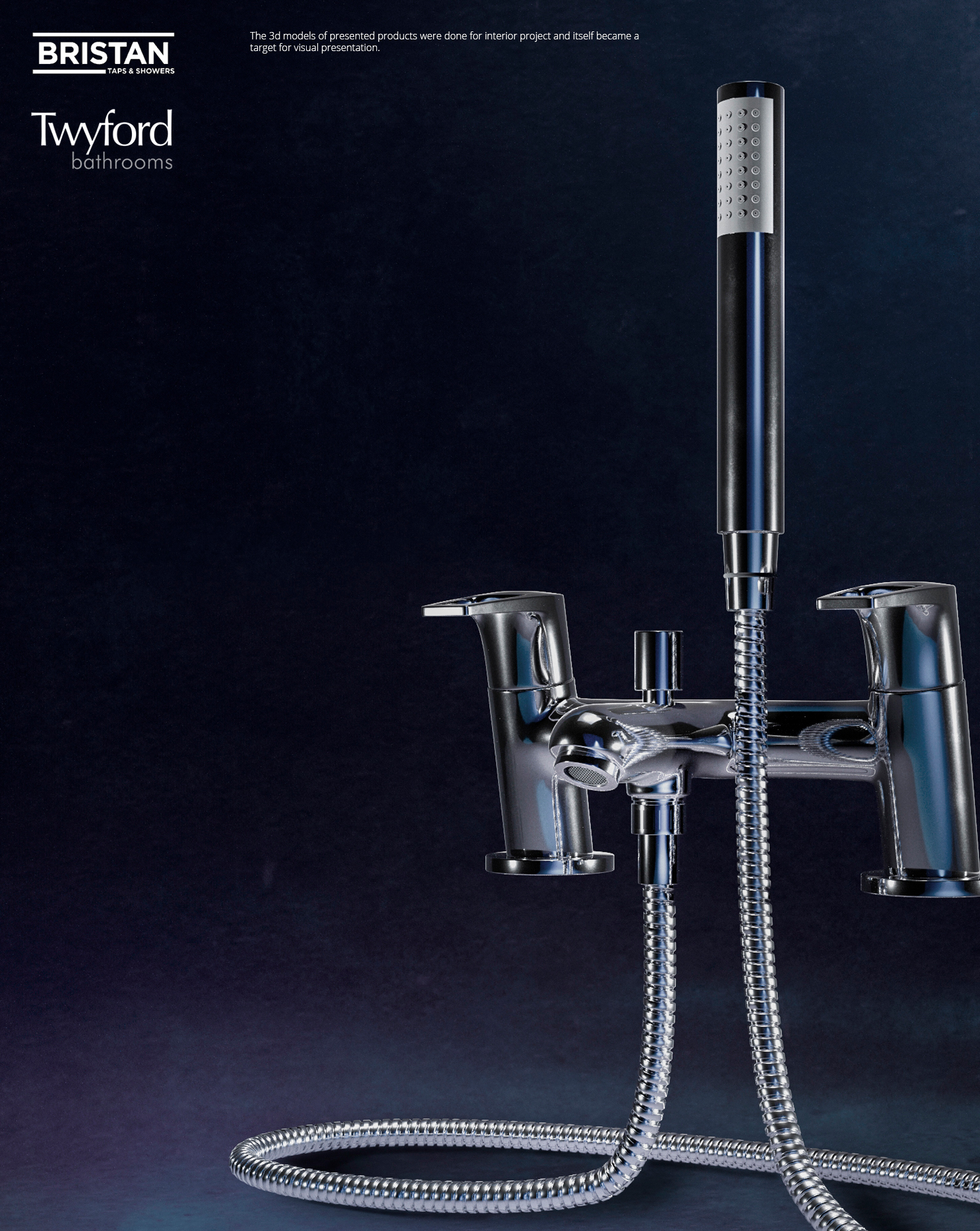shower，water tap，delicate，Metallic texture，product design，