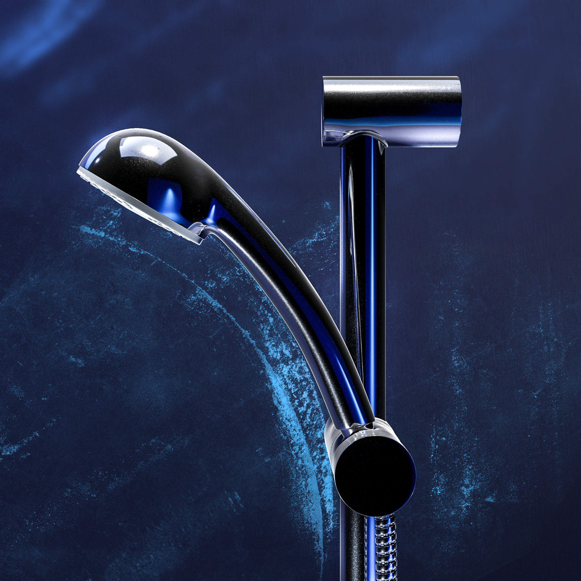 shower，water tap，delicate，Metallic texture，product design，