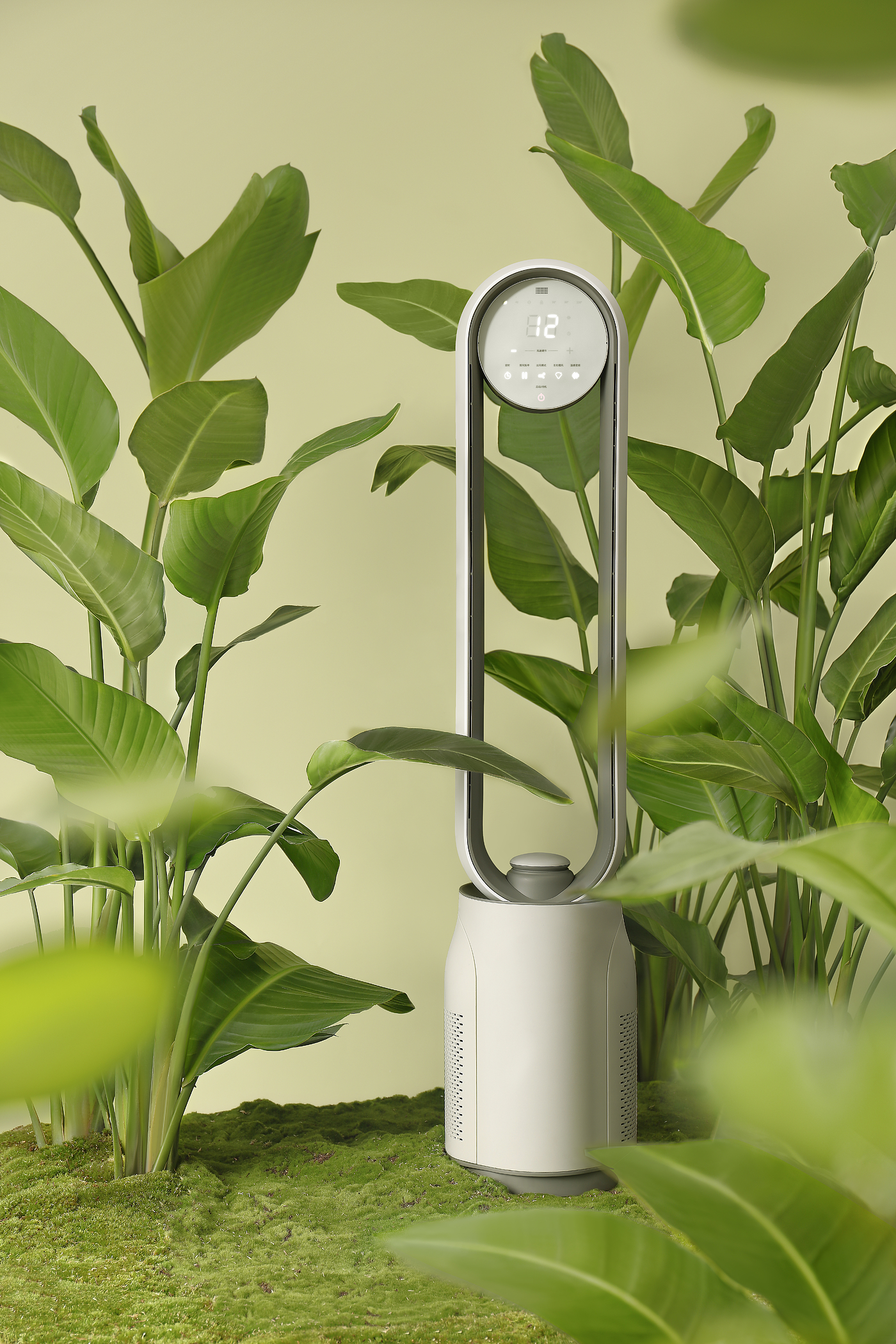 Electric fan，Leafless fan，Circulation fan，DC fan，Fan design，Nanfeng industrial design，