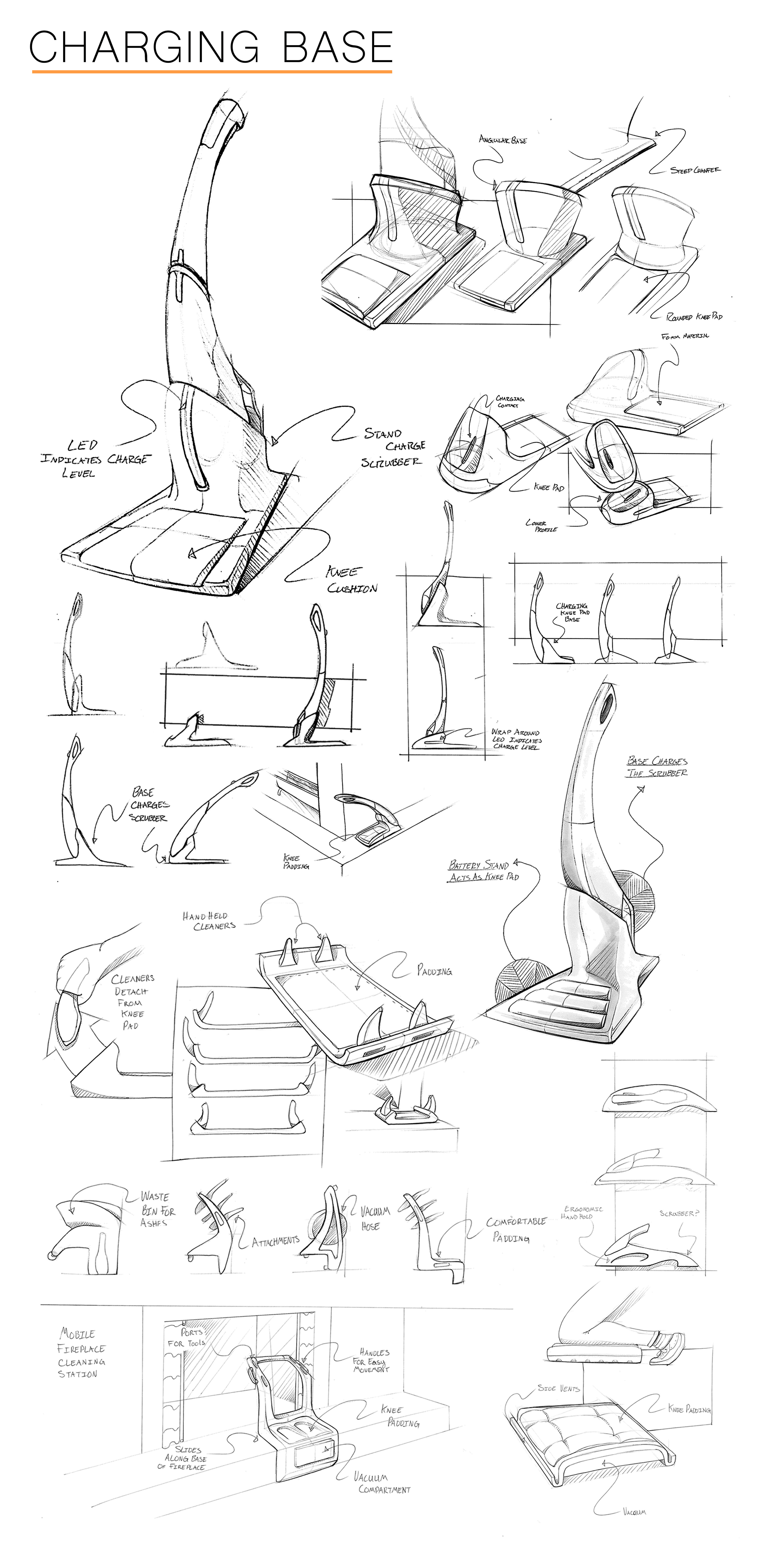 Bian Jie，delicate，product design，Scrubber，intelligence，