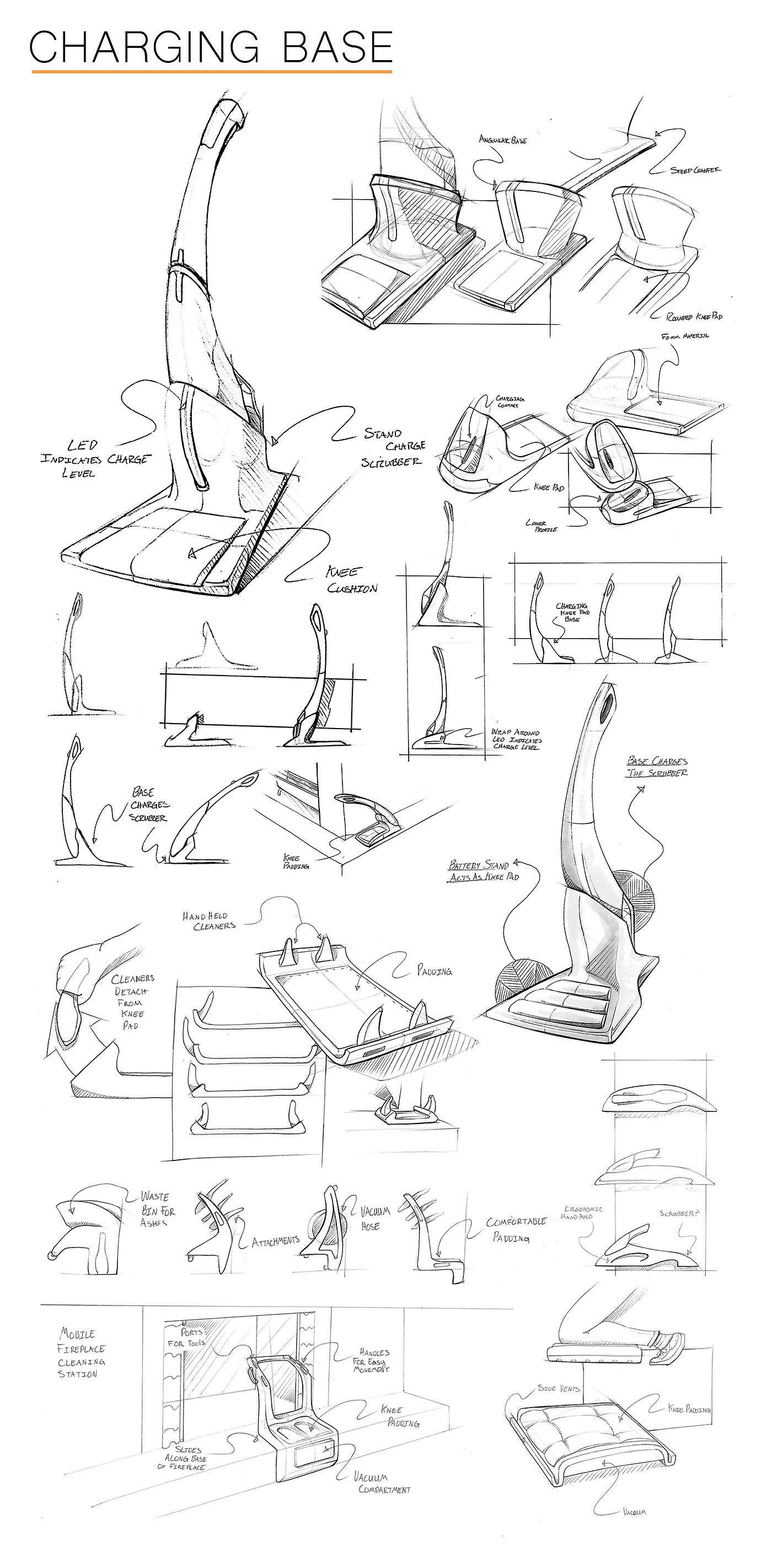 Bian Jie，delicate，product design，Scrubber，intelligence，