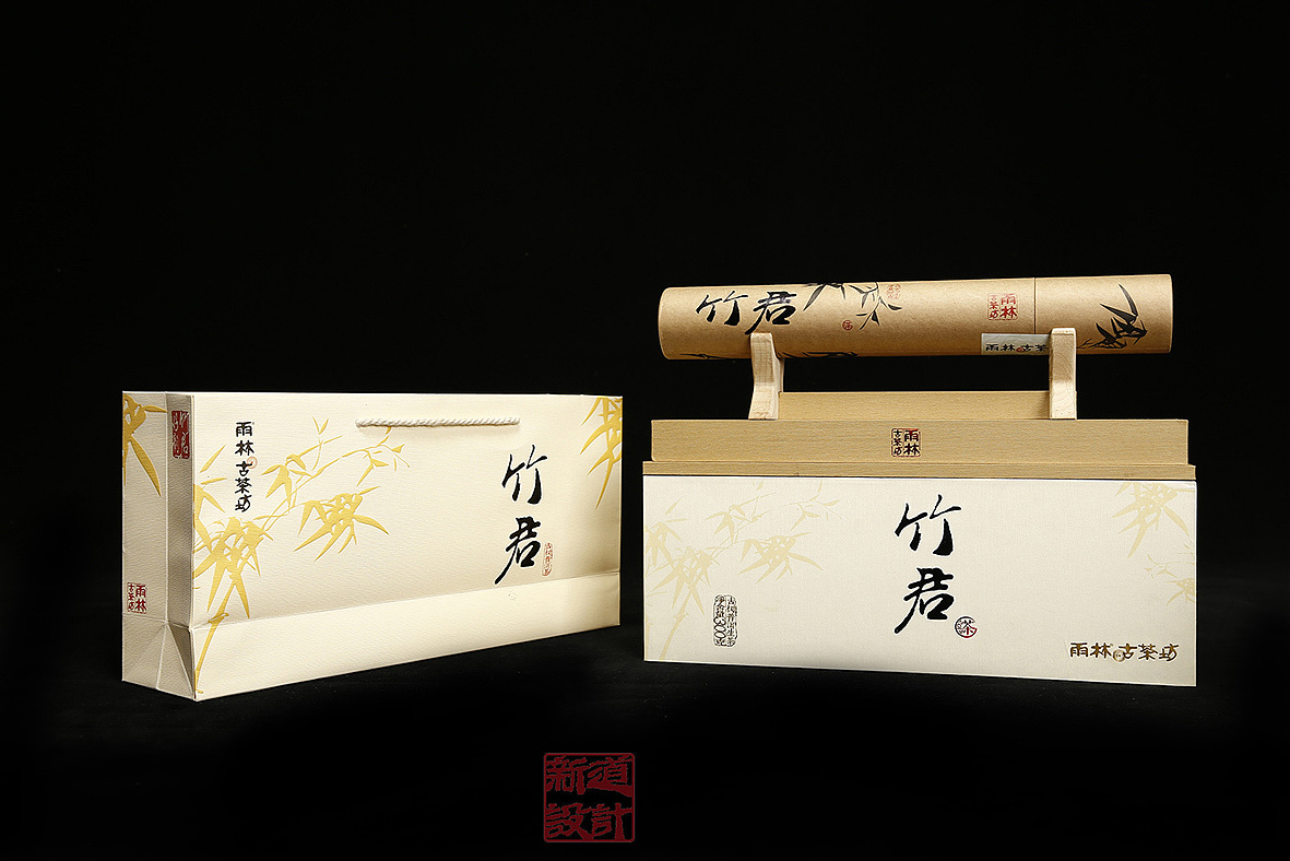 bamboo tube，Tea，packing，Design，originality，