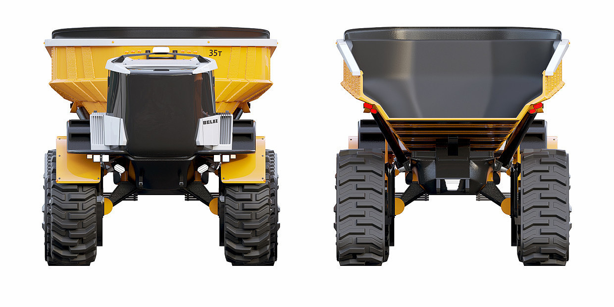 product design，industrial design，Dump truck，Save effort，originality，
