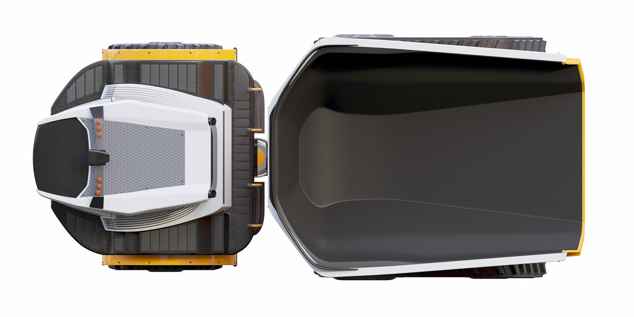 product design，industrial design，Dump truck，Save effort，originality，