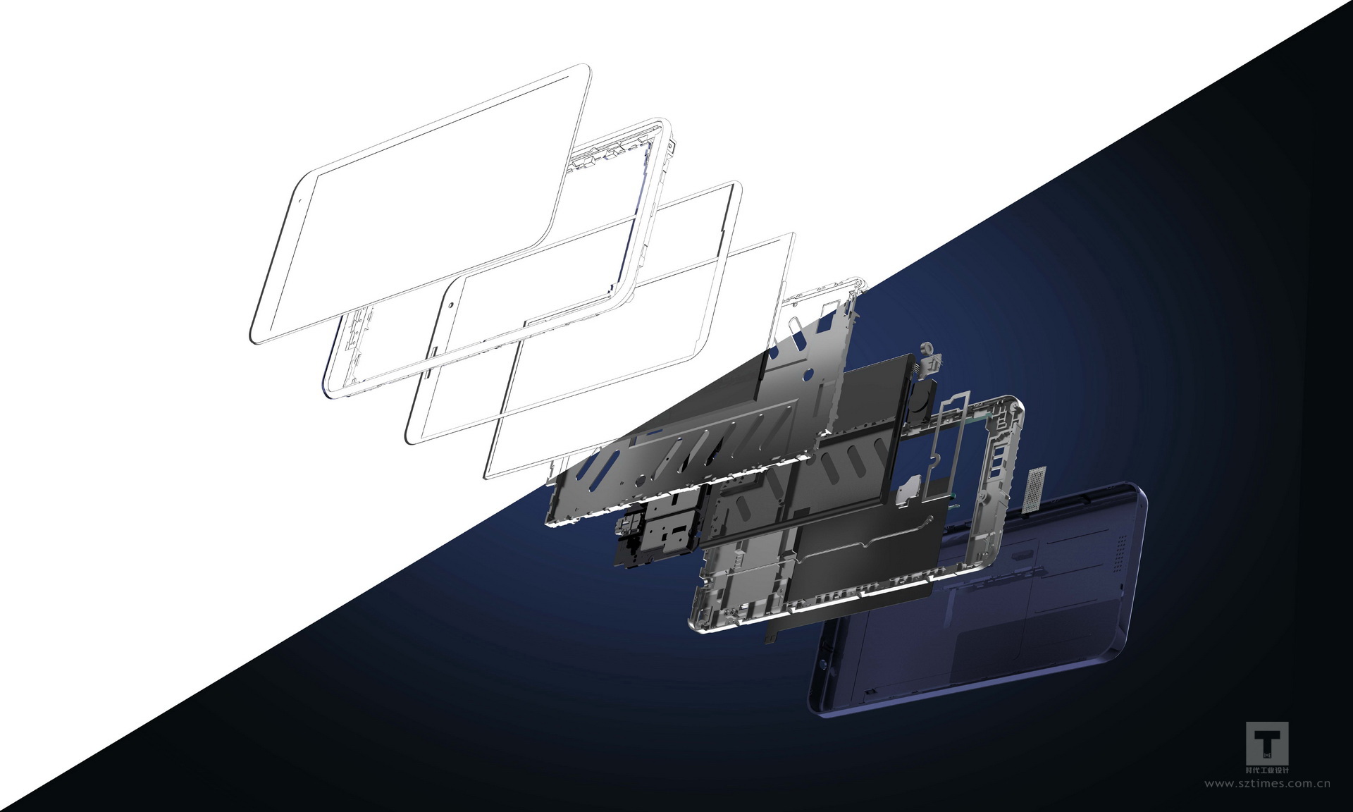 Intelligent hardware design，Industrial design of Internet of things products，Gu + electronic identity voucher，