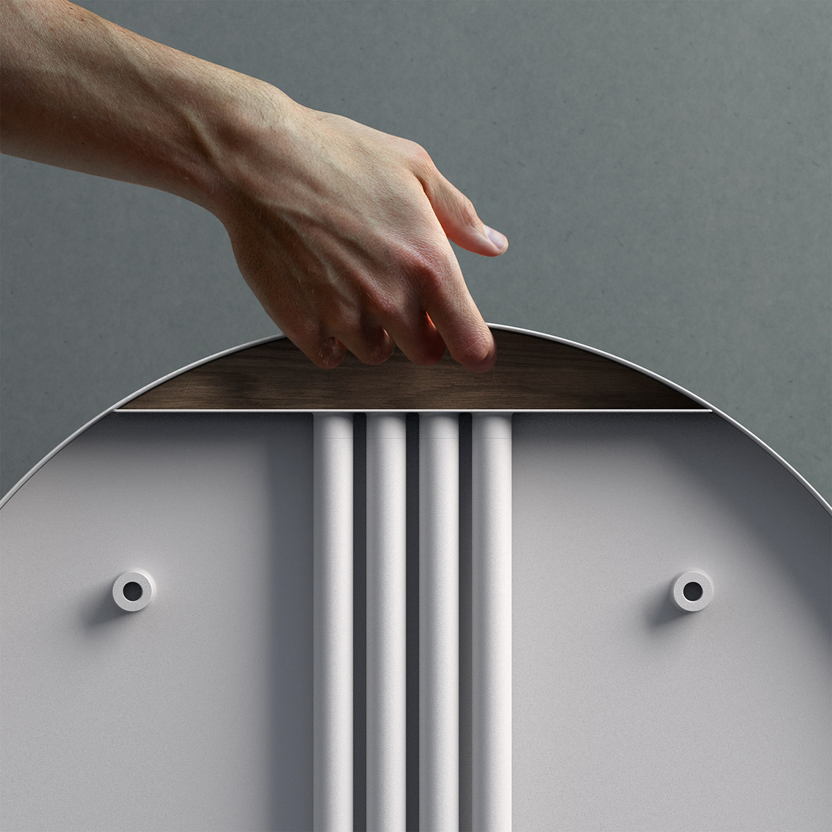 Unsettled，Side table，furniture design ，removable，modern，delayering，