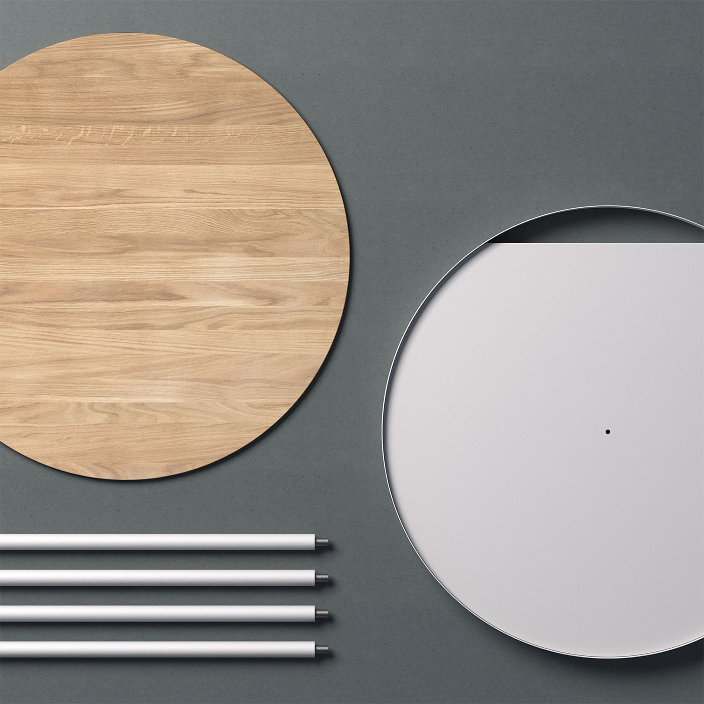 Unsettled，Side table，furniture design ，removable，modern，delayering，