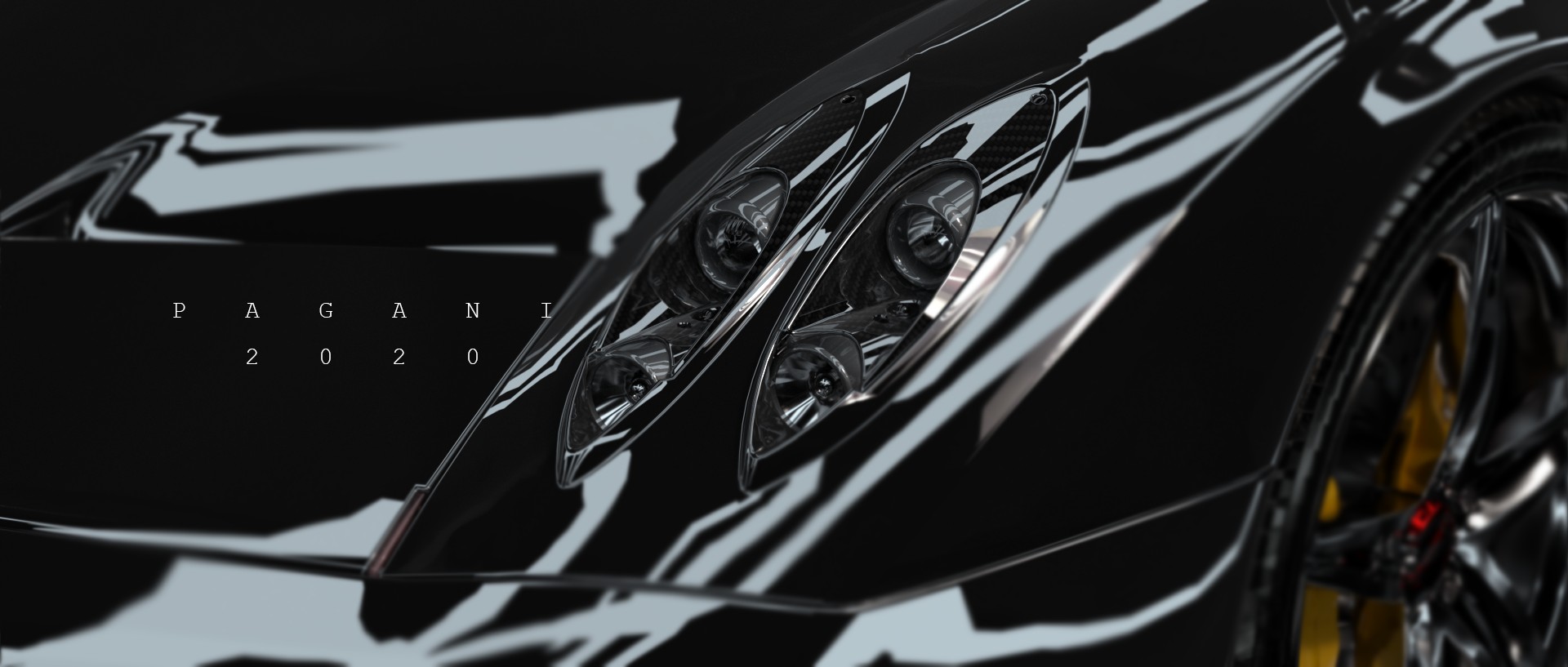 c4d，Sports car，Paint finish，